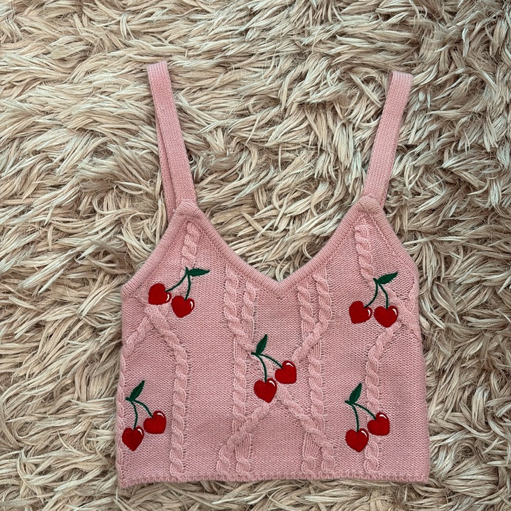 ASOS (reclaimed vintage) Cherry Top